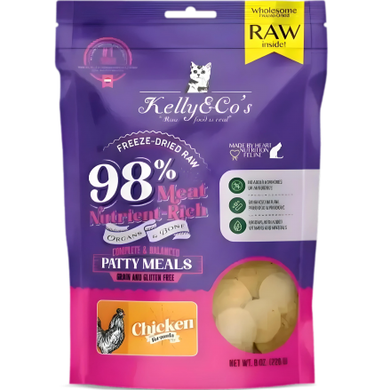 Kelly & Co's Patty Meals Chicken for Cats 226g