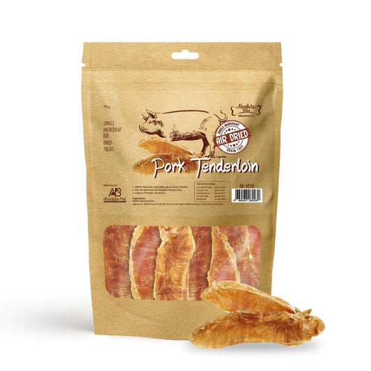 Absolute Bites Single Ingredient Air Dried Treats for Dogs - Pork Tenderloin (90g)