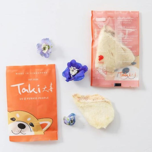 Taki's Ling Cod Freeze-Dried Treat 7g x 12 convenient packets