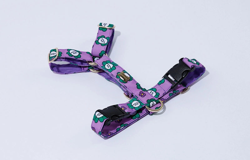 NORADOG H Harness - Mr Clover (Purple)