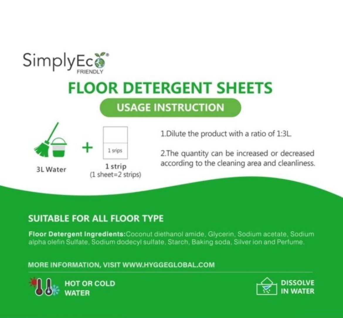 Furby Aefair 3in1 Floor Detergent Sheets Lavender (32pcs)