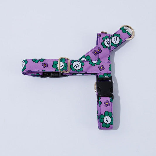 NORADOG Easy Harness - Mr Clover (Purple)