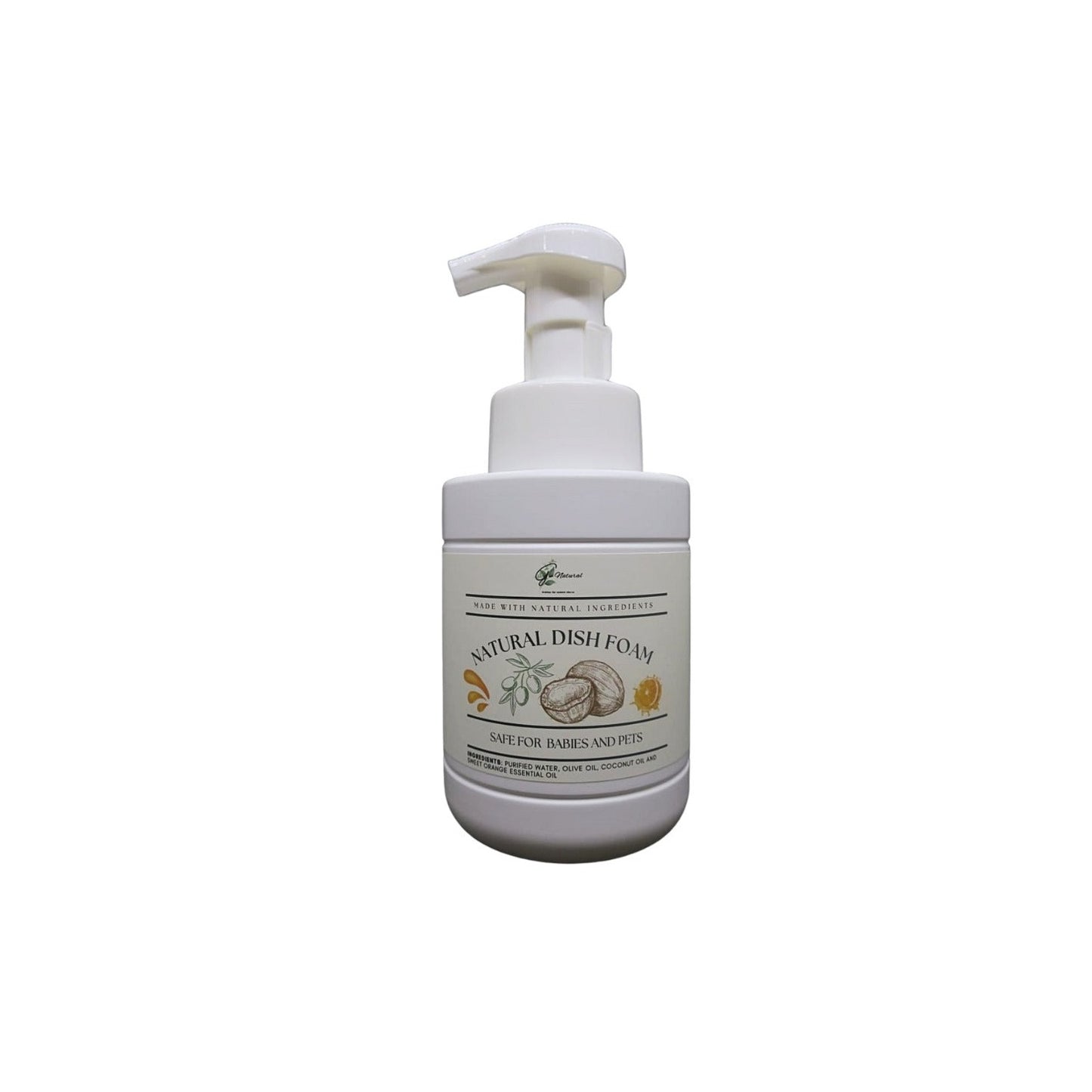 G-Natural Baby & Pet Safe Natural Dish Foam 350ML / 1L