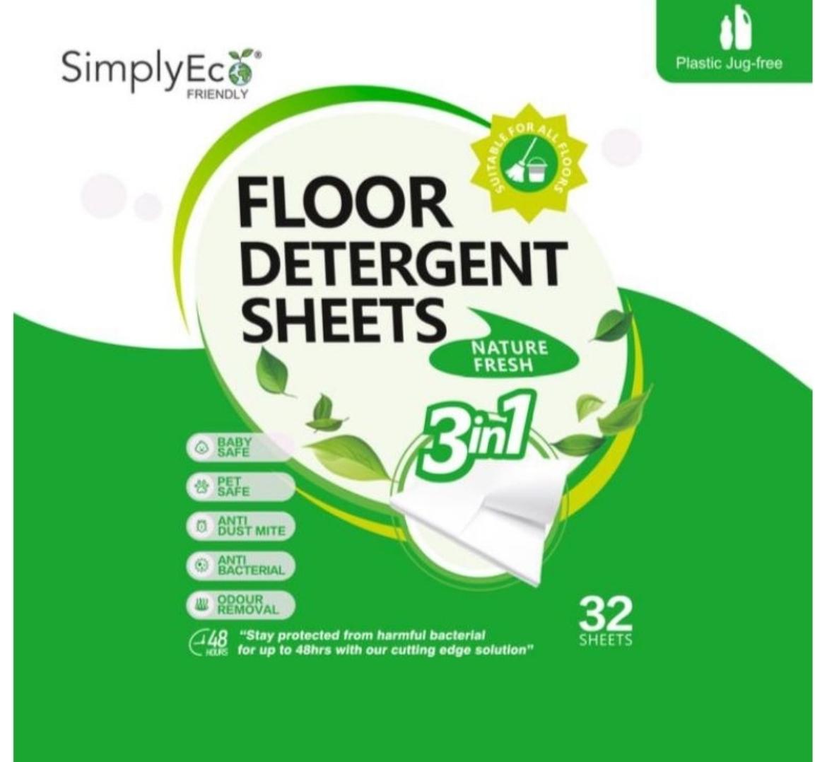 Furby Aefair 3in1 Floor Detergent Sheets Lavender (32pcs)