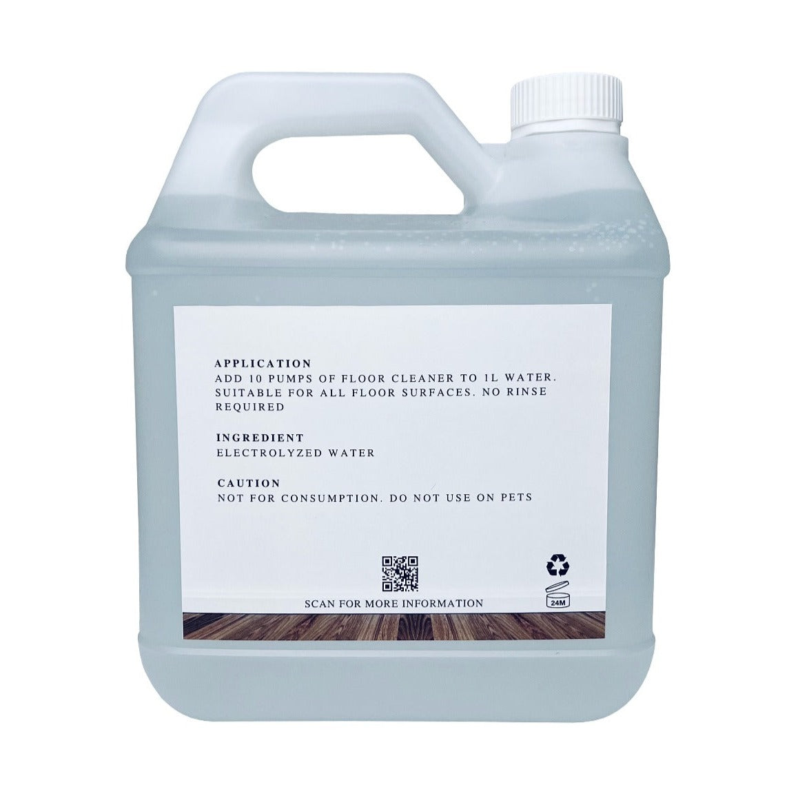 G-Natural 100% Electrolyzed water Sanitizing Floor Cleaner 1.9L / 4L