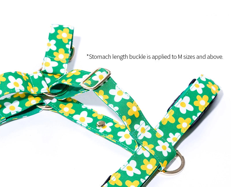 NORADOG H Harness - Picnic (Green)