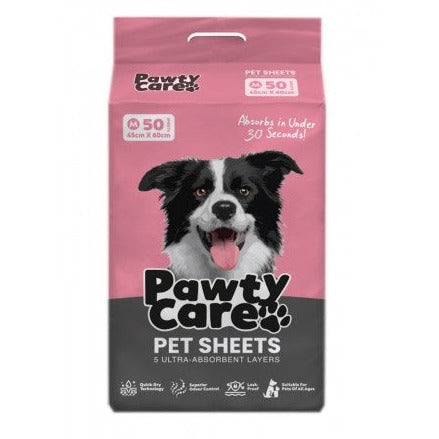 Pawty Care Pet Sheets Medium 50pcs