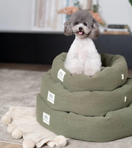 Troopets Round Bed for Dogs - 3 Sizes