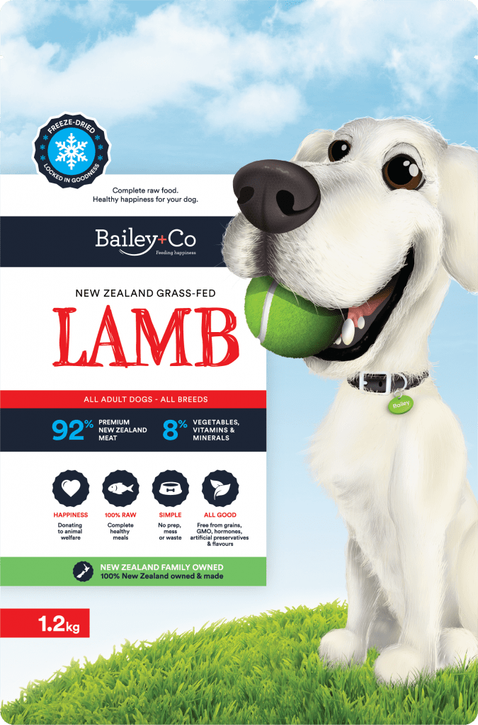 Bailey & Co New Zealand Grass-Fed Lamb for Dogs 500g / 1.2kg