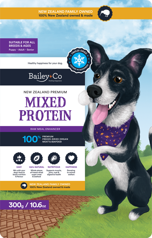 Bailey & Co Raw Meal Enhancer – Mixed Protein for Dogs 300g