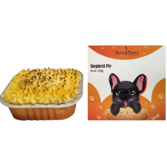 BossiPaws Shepherd's Pie Pork Frozen Dog Treats 150g