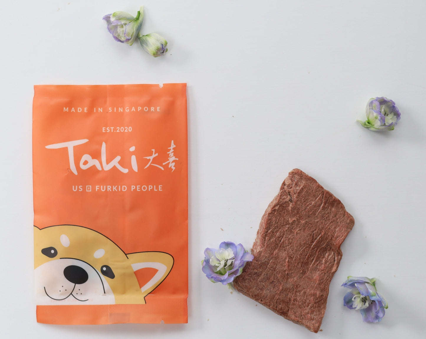 Taki's Wagyu Steak Freeze-Dried Treat 7g x 12 convenient packets