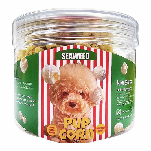 Bossipaw Seaweed Pup Corn Treat for Dogs 14g – Furby Aefair