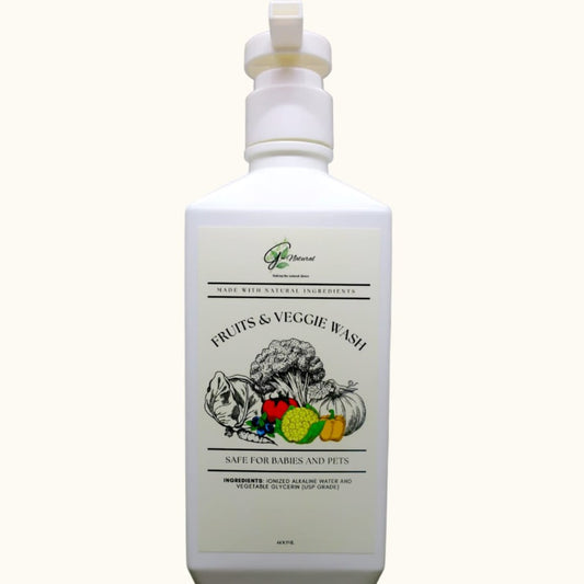 G-Natural Fruits & Veggie Wash Chemical Free Baby & Pet Friendly 600ml