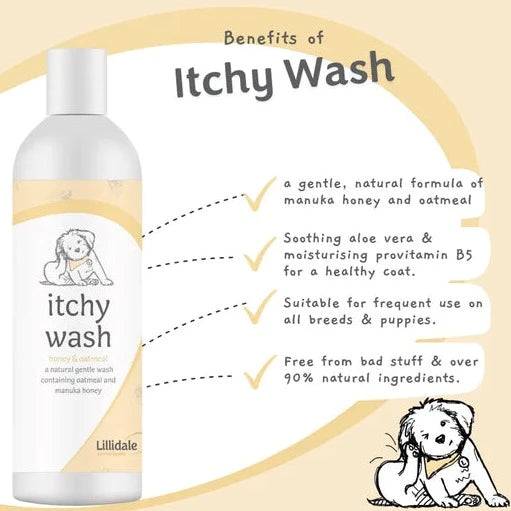 Lillidale's Itchy Wash Shampoo for Dogs 250ml