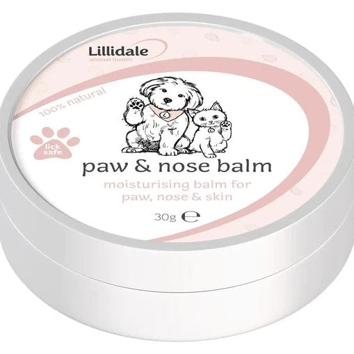 Lillidale's Paw & Nose Balm for Cats & Dogs 30g