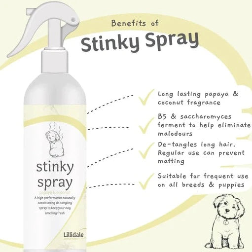 Lillidale's Stinky Spray for dogs 250ml