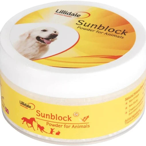 Lillidale's Sunblock Powder for Cats, Dogs and other Animals 35g