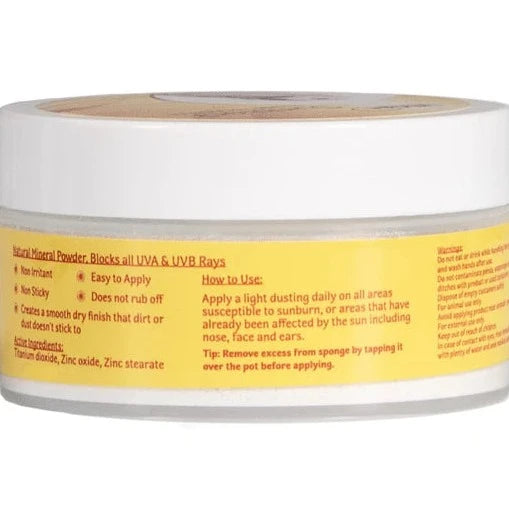 Lillidale's Sunblock Powder for Cats, Dogs and other Animals 35g